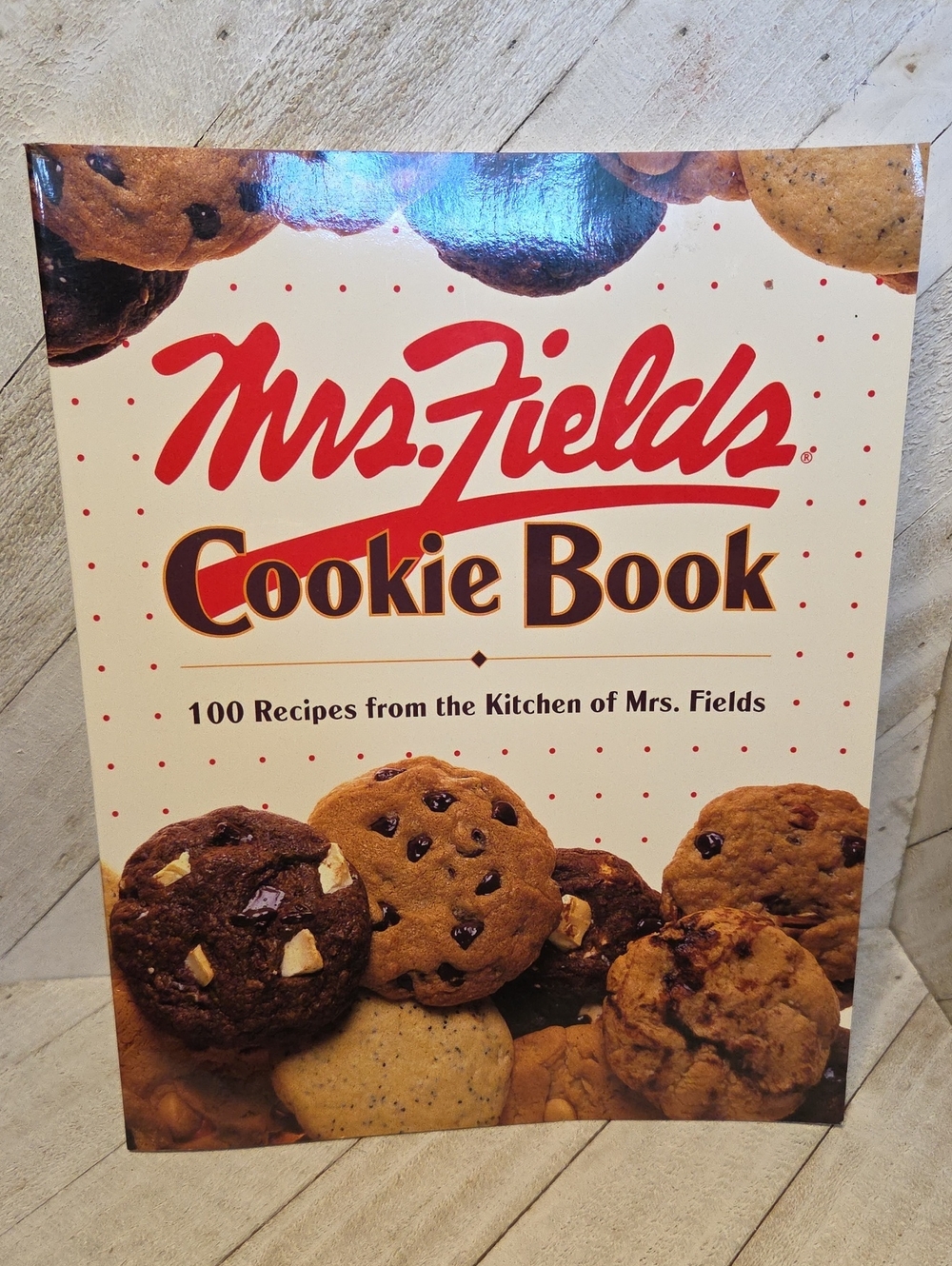 Vintage Mrs. Fields Cookie Book Cookbook